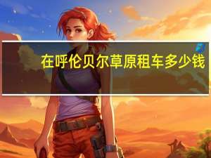 在呼伦贝尔草原租车多少钱