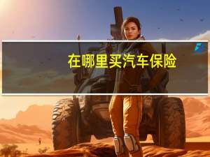 在哪里买汽车保险