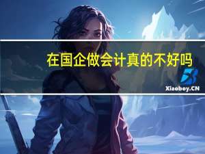在国企做会计真的不好吗