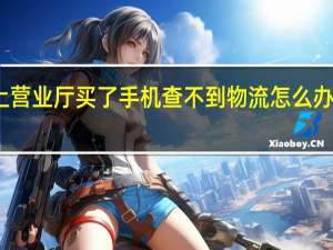 在安徽电信网上营业厅买了手机查不到物流怎么办 中国电信安徽营业厅