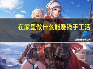 在家里做什么能赚钱手工活