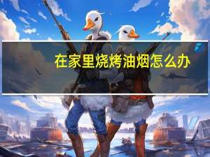在家里烧烤油烟怎么办