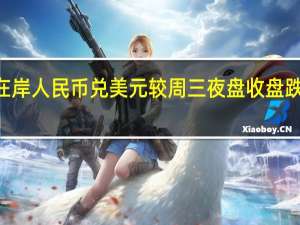 在岸人民币兑美元较周三夜盘收盘跌176点