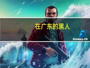 在广东的黑人（广东黑人的危害）