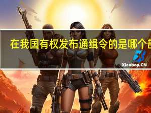 在我国有权发布通缉令的是哪个部门