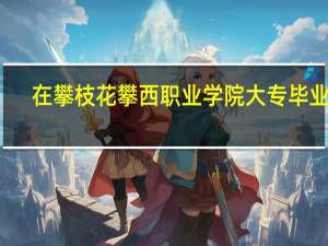 在攀枝花攀西职业学院大专毕业后，能继续报专升本吗