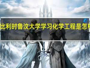 在比利时鲁汶大学学习化学工程是怎样的体验