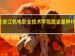 在浙江机电职业技术学院就读是种什么体验