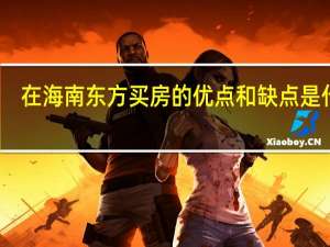在海南东方买房的优点和缺点是什么