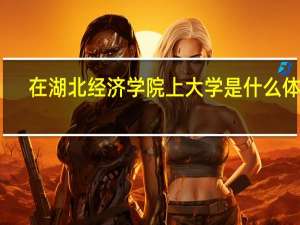 在湖北经济学院上大学是什么体验