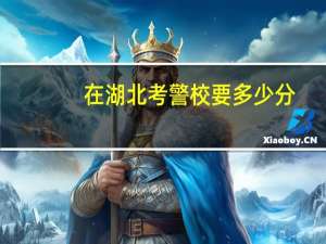 在湖北考警校要多少分