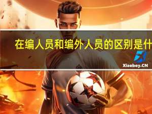 在编人员和编外人员的区别是什么