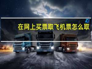 在网上买票取飞机票怎么取