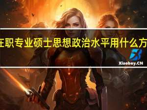 在职专业硕士思想政治水平用什么方法考核