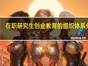 在职研究生创业教育的组织体系分析