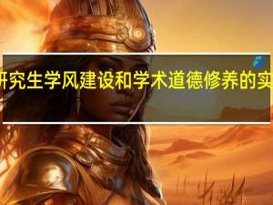在职研究生学风建设和学术道德修养的实现路径分析