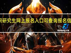 在职研究生网上报名入口可查询报名信息的网站