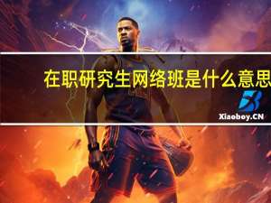 在职研究生网络班是什么意思