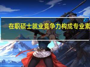 在职硕士就业竞争力构成专业素养