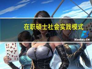 在职硕士社会实践模式：服务社会型分析