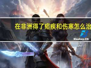 在非洲得了疟疾和伤寒怎么治（在非洲得了疟疾怎么办）
