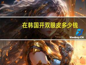 在韩国开双眼皮多少钱，韩国开双眼皮，去韩国割双眼皮多少钱