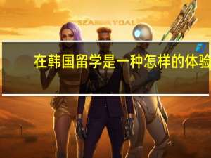 在韩国留学是一种怎样的体验