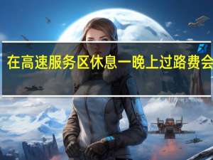 在高速服务区休息一晚上过路费会多吗