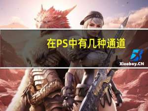 在PS中有几种通道