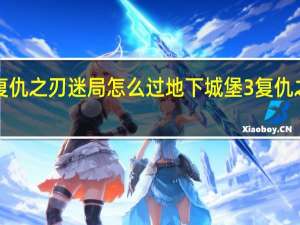 地下城堡3复仇之刃迷局怎么过 地下城堡3复仇之刃迷局打法攻略