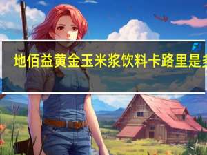 地佰益 黄金玉米浆饮料卡路里是多少