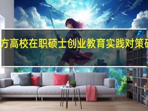 地方高校在职硕士创业教育实践对策研究背景