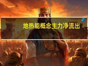 地热能概念主力净流出（地热）
