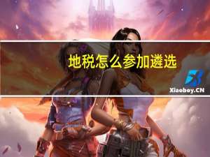 地税怎么参加遴选（地税怎么算的）