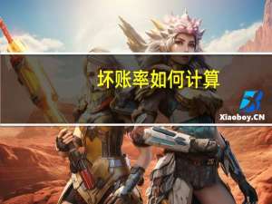 坏账率如何计算