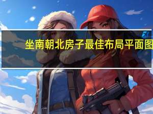 坐南朝北房子最佳布局平面图（房子什么朝向最好）