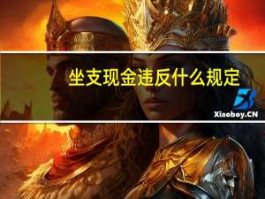 坐支现金违反什么规定