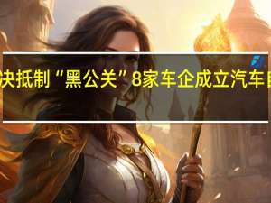 坚决抵制“黑公关”  8家车企成立汽车自律联盟