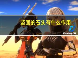 坚固的石头有什么作用（坚固的石头）