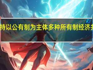 坚持以公有制为主体多种所有制经济共同发展（坚持以公有制为主体坚持农村土地）