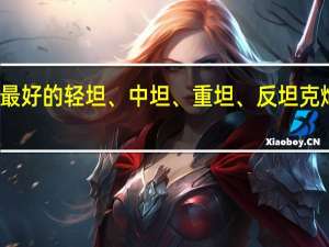坦克世界德系最好的轻坦、中坦、重坦、反坦克炮、火炮分别是什么