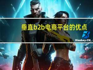 垂直b2b电商平台的优点