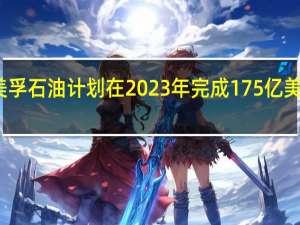 埃克森美孚石油计划在2023年完成175亿美元的股份回购