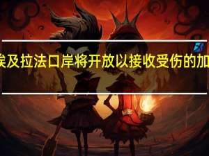 埃及拉法口岸将开放以接收受伤的加沙平民