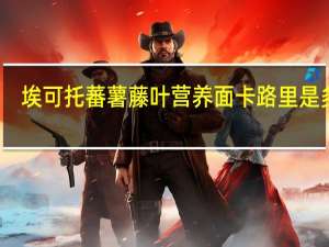 埃可托 蕃薯藤叶营养面卡路里是多少