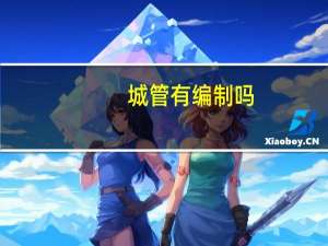 城管有编制吗