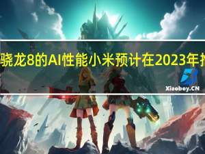 基于第二代骁龙8的AI性能小米预计在2023年推出离线小爱同学