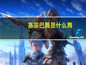 基宗巴舞是什么舞（基宗巴舞是什么意思）