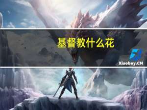 基督教什么花