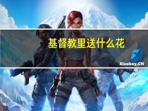 基督教里送什么花